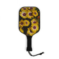 Pickleball Paddles Set – Yellow Daisy Floral Pickleball Kit (2 Paddles + Balls)
