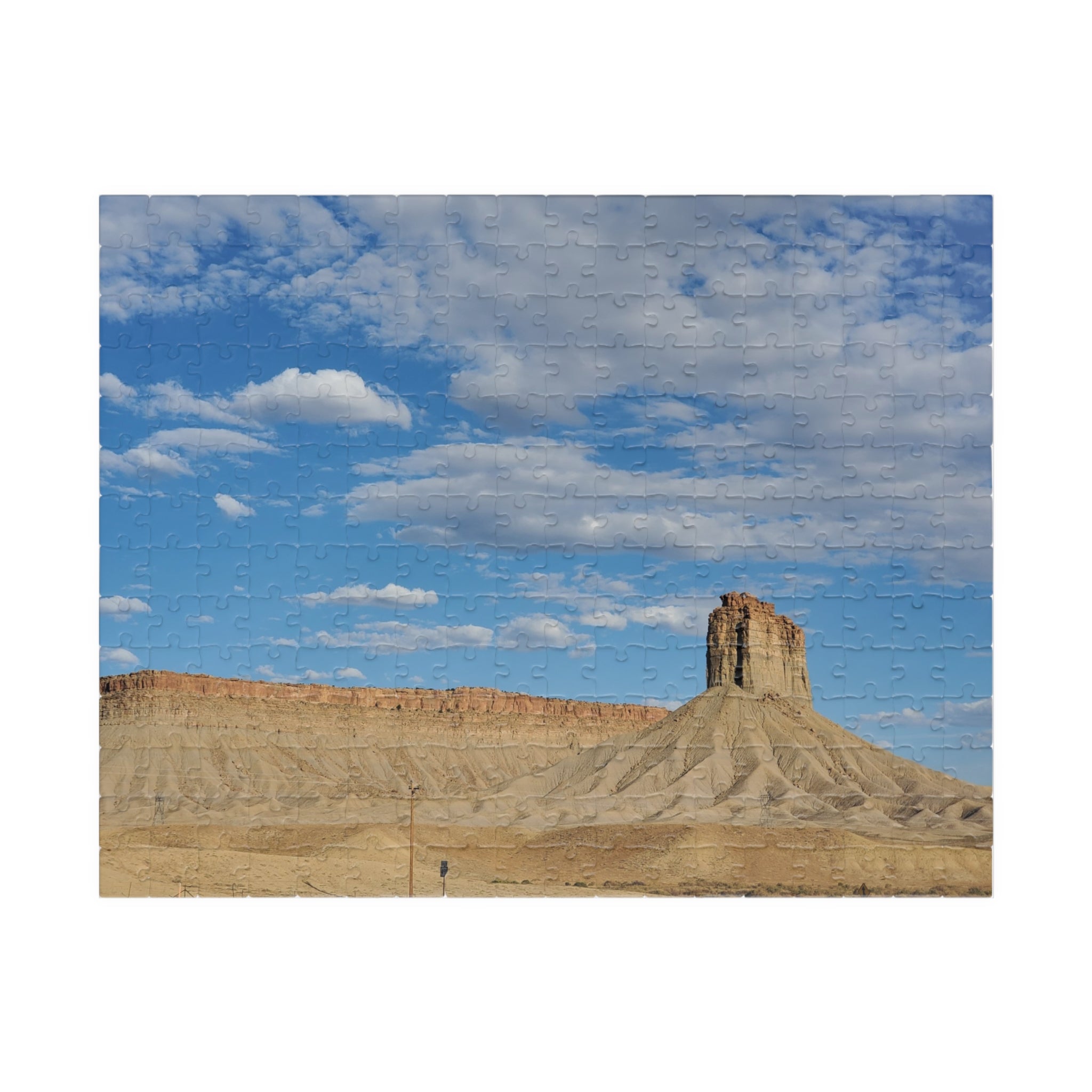 Desert Butte Landscape Puzzle 110-1014 Piece | Scenic Sky and Rock Formation Puzzle