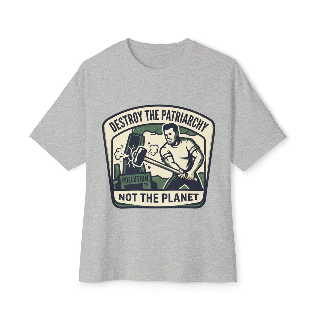 Camiseta "Destruye el Patriarcado, no el Planeta" | Camiseta Feminista Ambiental