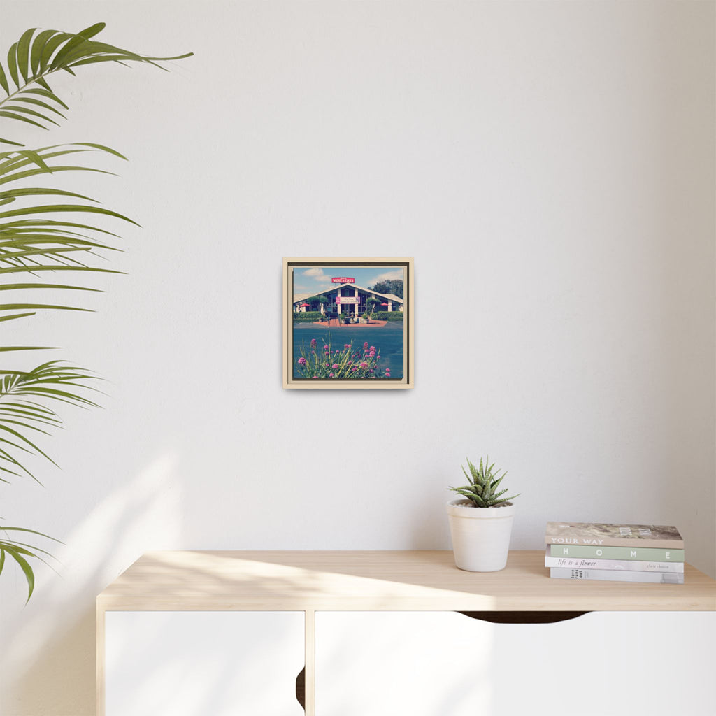 Lienzo Enmarcado Pabellón Antiguo de Oceanside