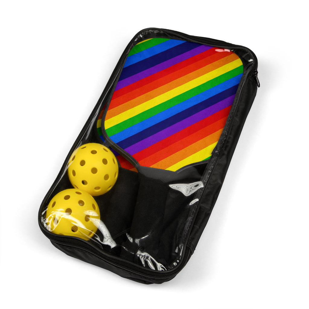 Rainbow Pickleball Kit
