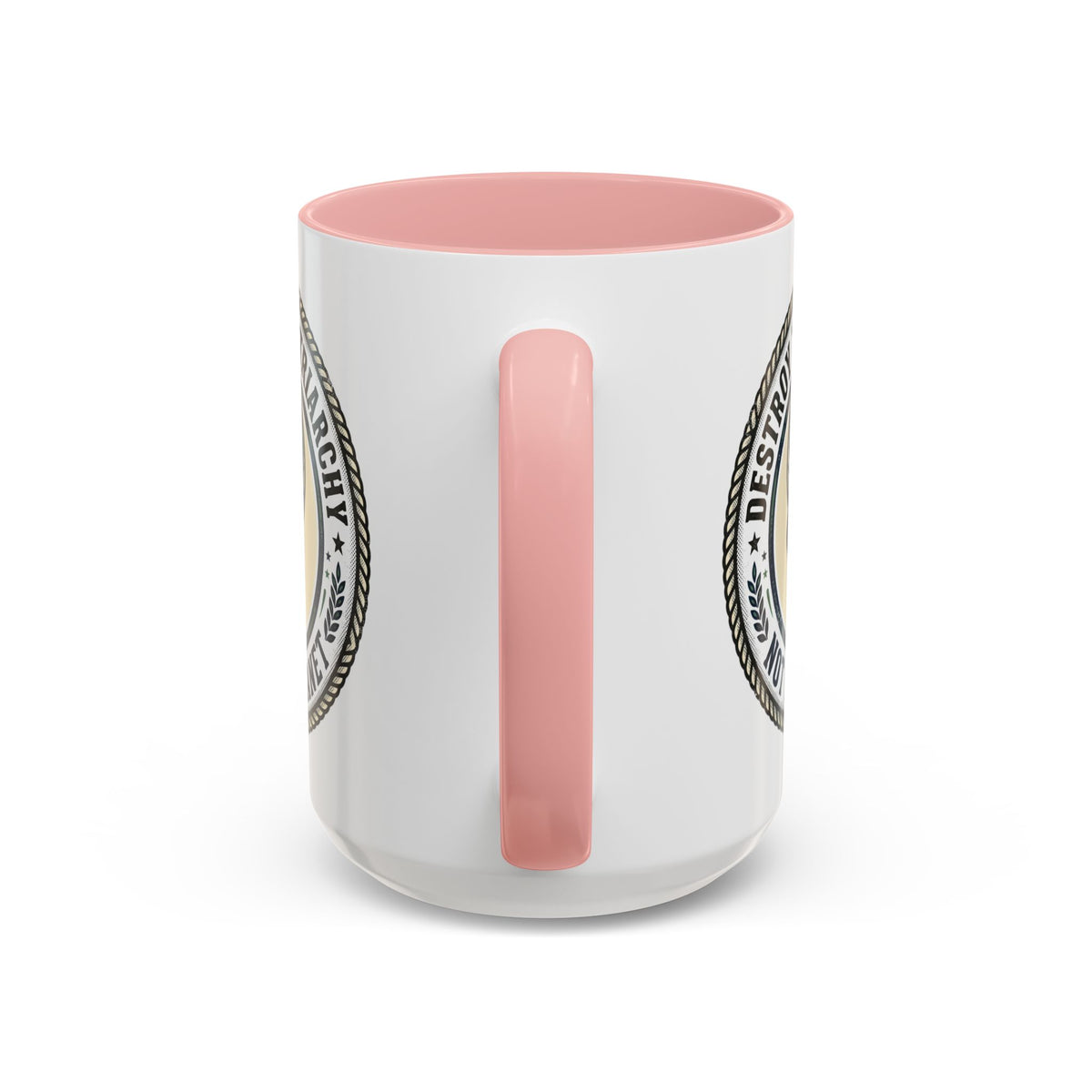 Destroy the Patriarchy Not the Planet Coffee Mug – Feminist Eco Justice Accent Mug (11/15oz)