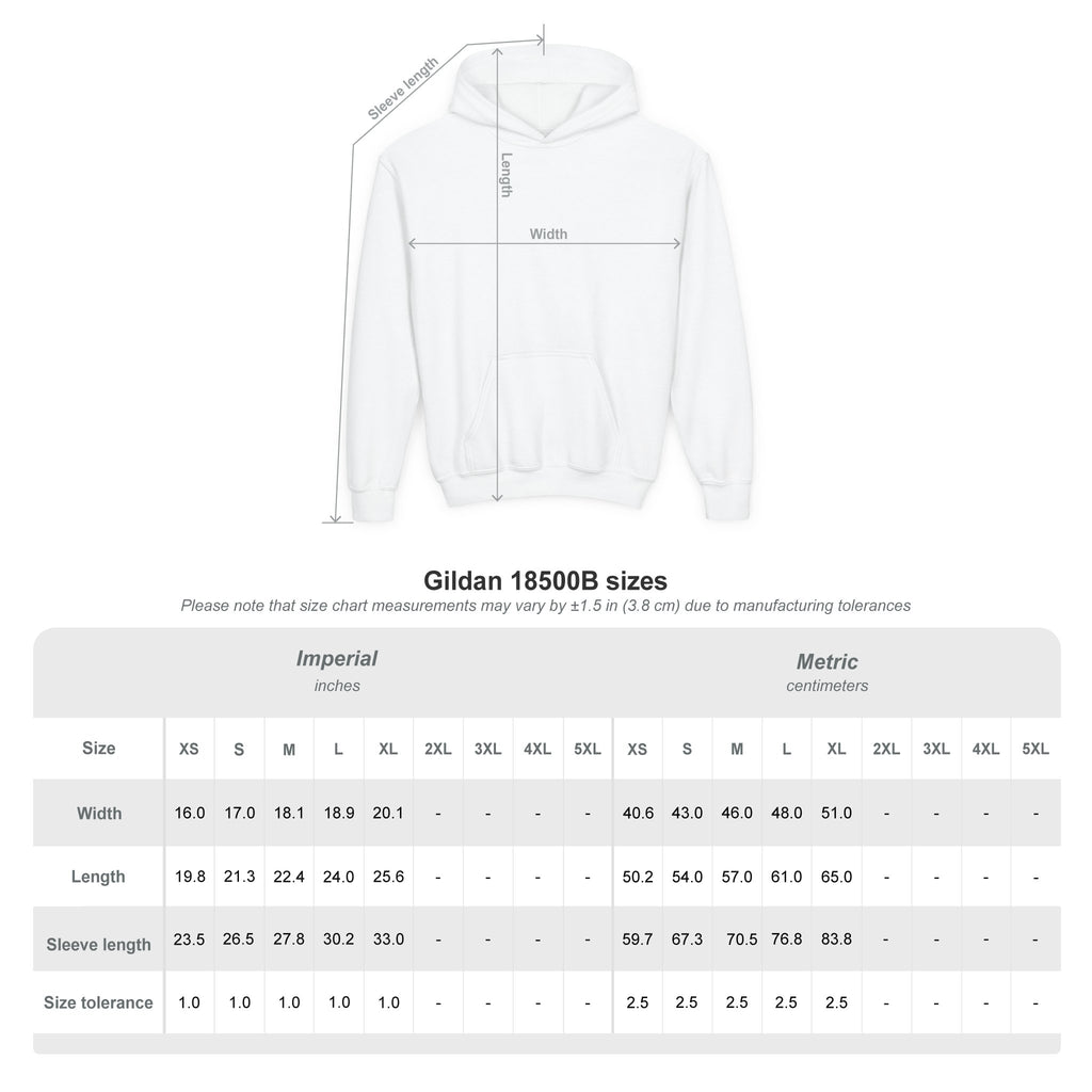 Sudadera con capucha para jóvenes — Sudadera ecológica con símbolo floral de reciclaje "Reduce Reutiliza Recicla"