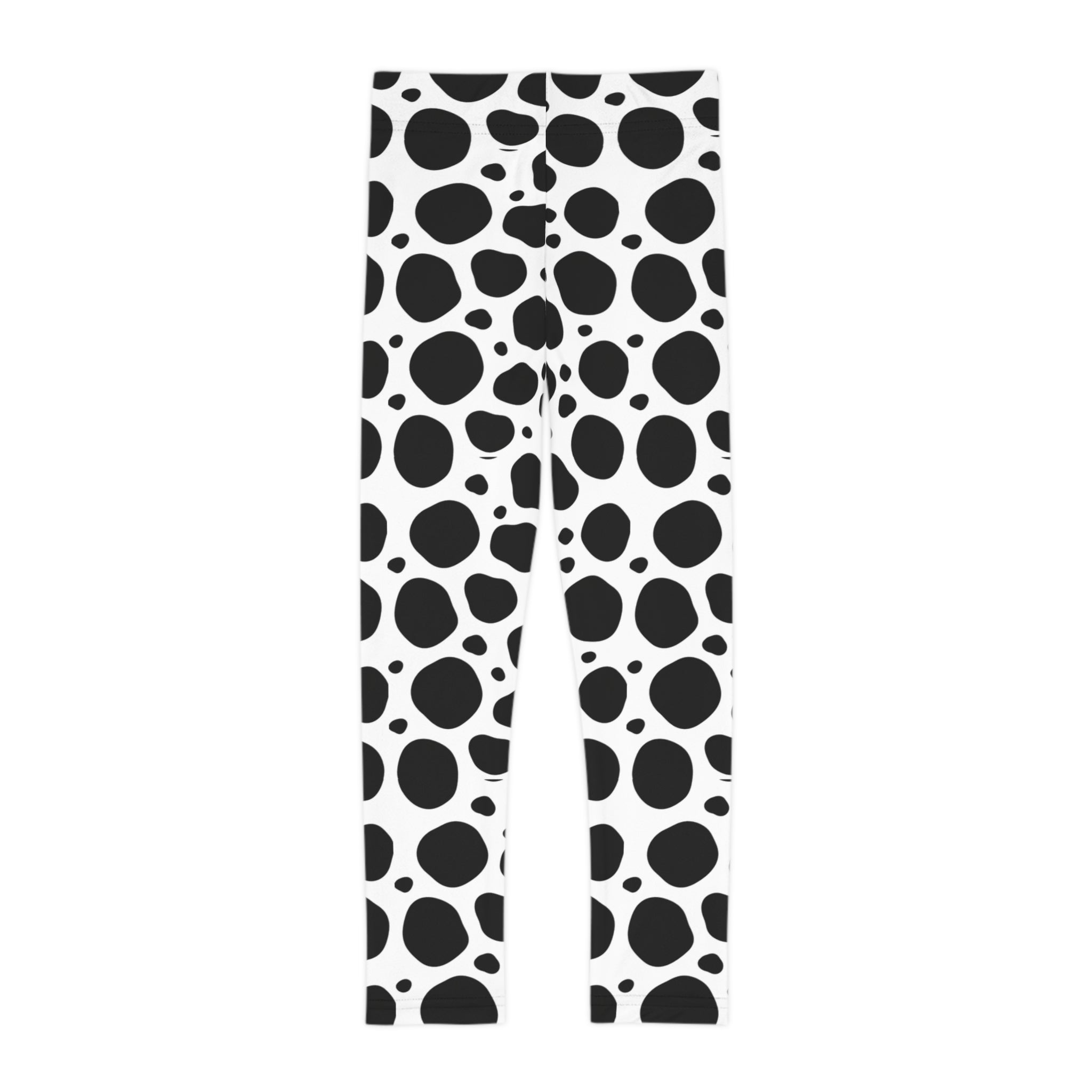 Mallas infantiles con estampado de vaca en blanco y negro | Estampado animal