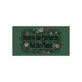 Forest Green Destroy the Patriarchy Not the Planet Magnetic Bumper Sticker —Eco-Feminist Car Decal