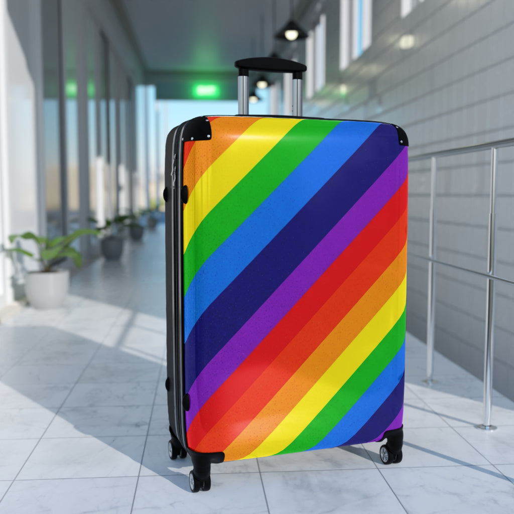 Rainbow Carry-On Suitcase