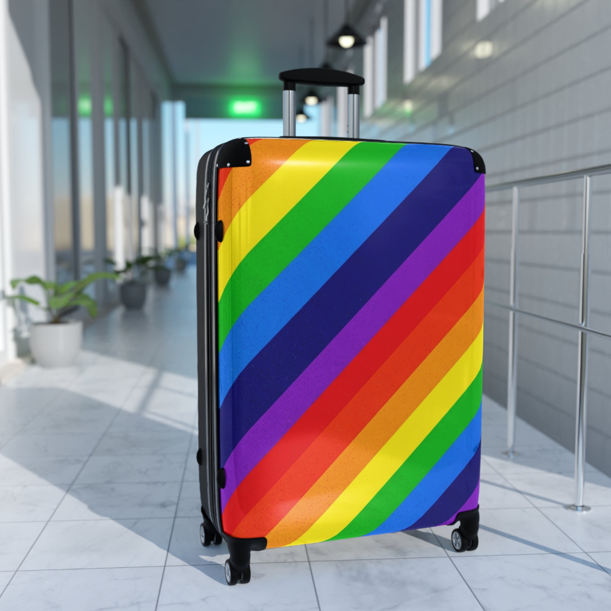 Rainbow Carry-On Suitcase