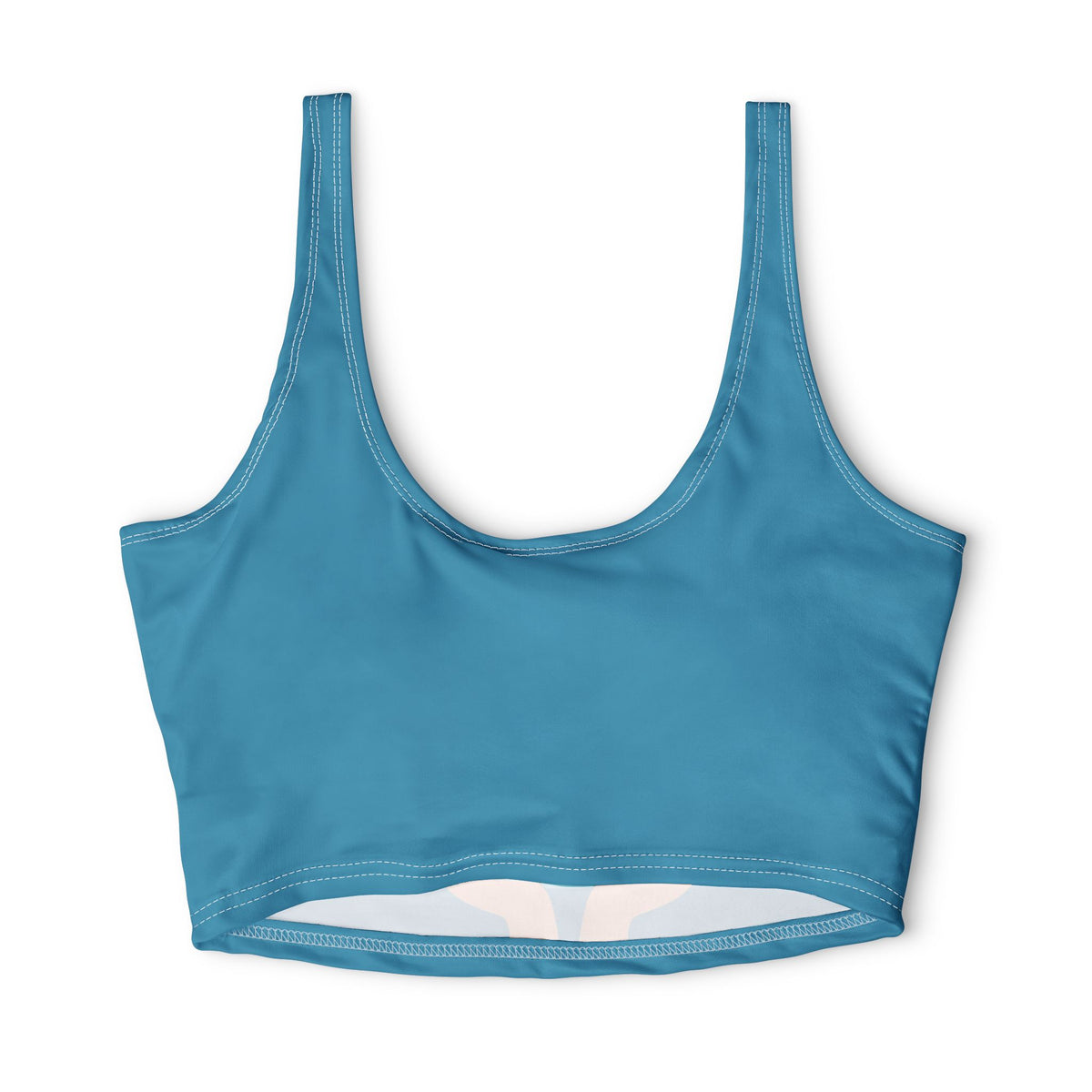 Earth Love Sports Bra — Eco-Friendly Floral Graphic Activewear