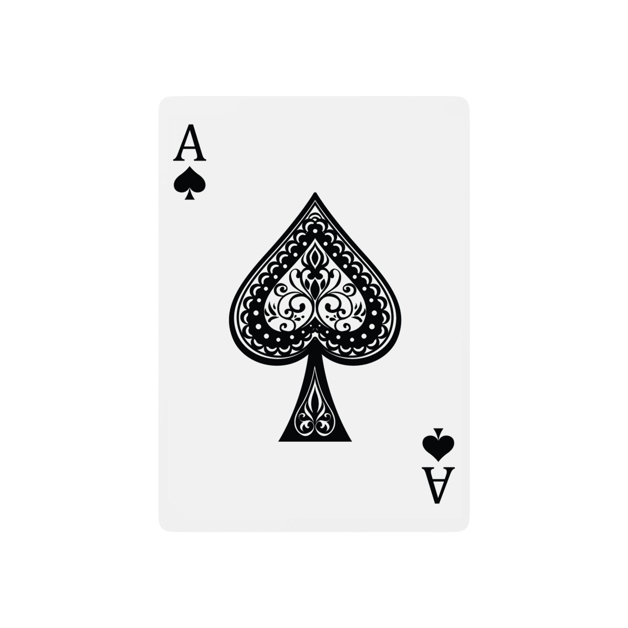 Butterfly Blue Playing Cards
