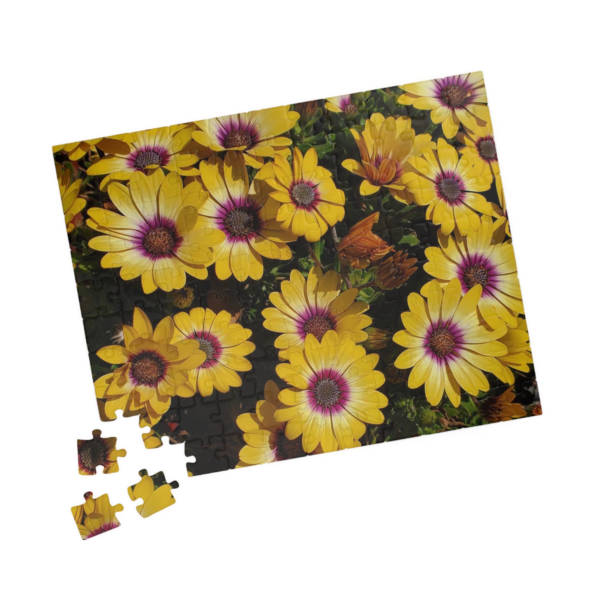 Yellow Daisy Puzzle | Floral Jigsaw Puzzle
