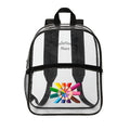 Copy of Clear Transparent Customizable Backpack | PVC Stadium Bag, School Clear Bag, Travel Clear Pack