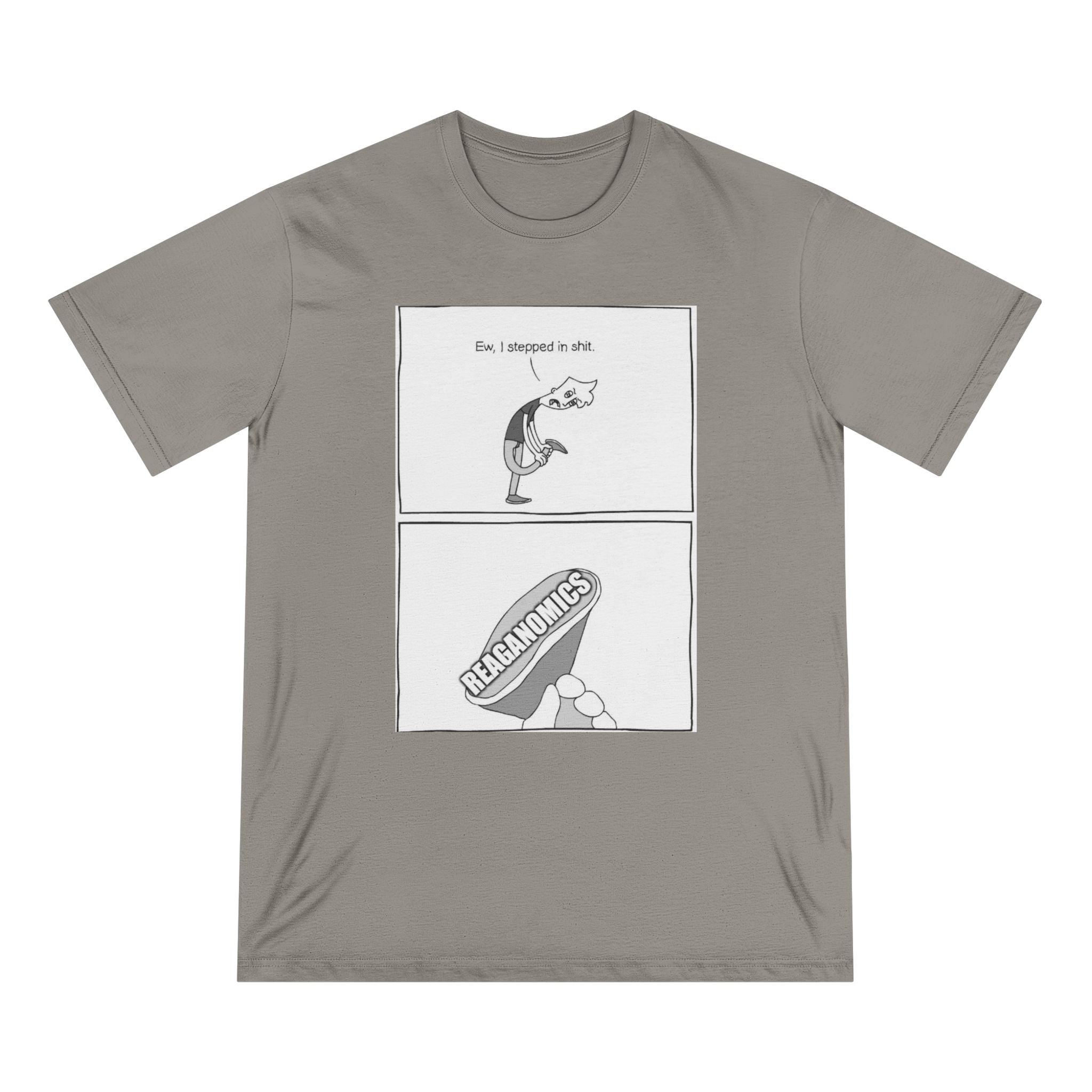 Comic Panel T-Shirt — Reaganomics Graphic Tee