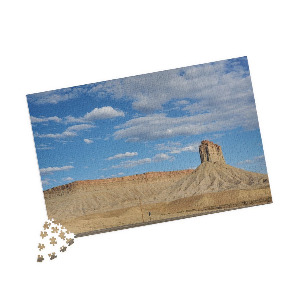 Rompecabezas Paisaje "Desert Butte" de 110-1014 Piezas | Rompecabezas Escénico de Cielo y Formaciones Rocosas