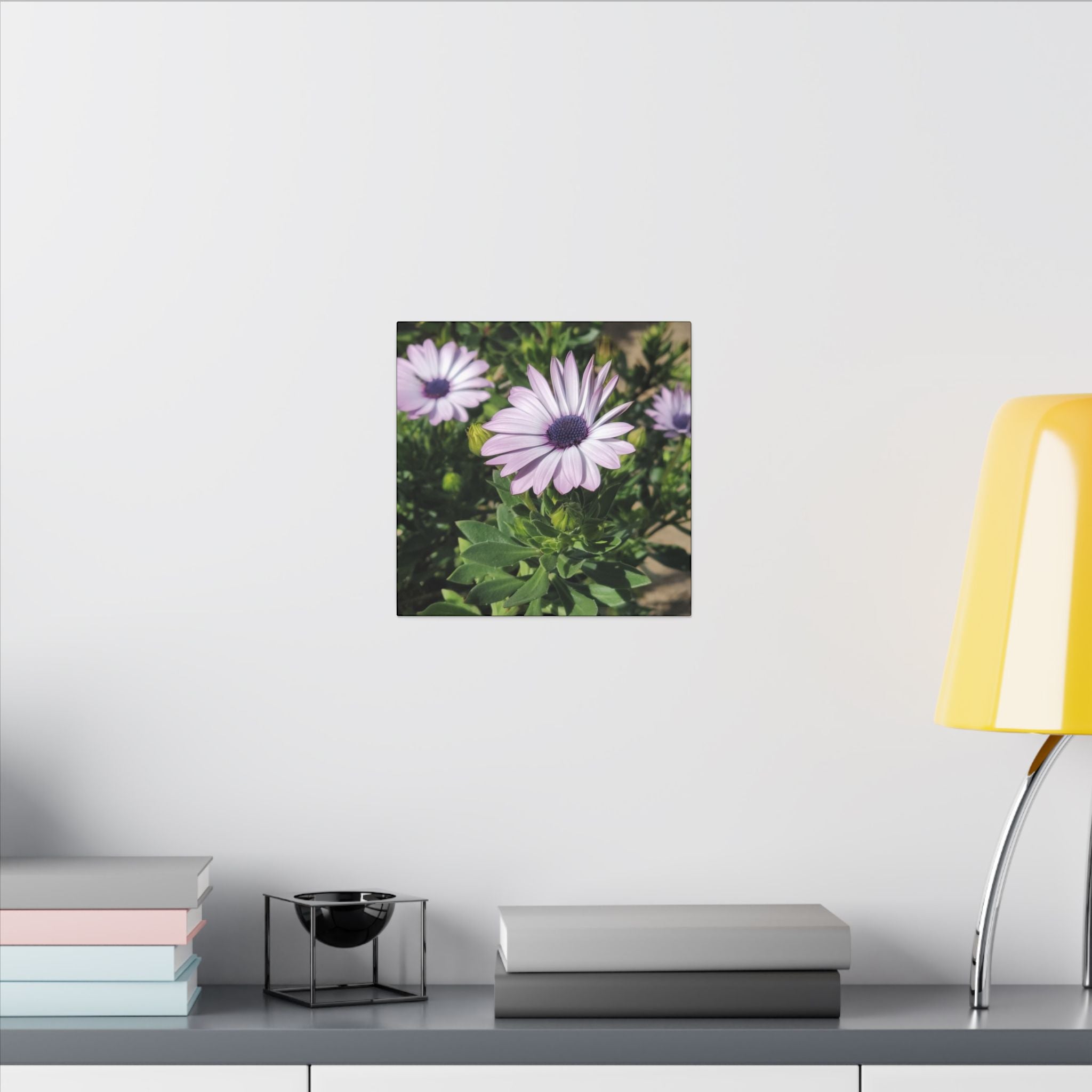 Unframed Purple Daisy Floral Canvas Print
