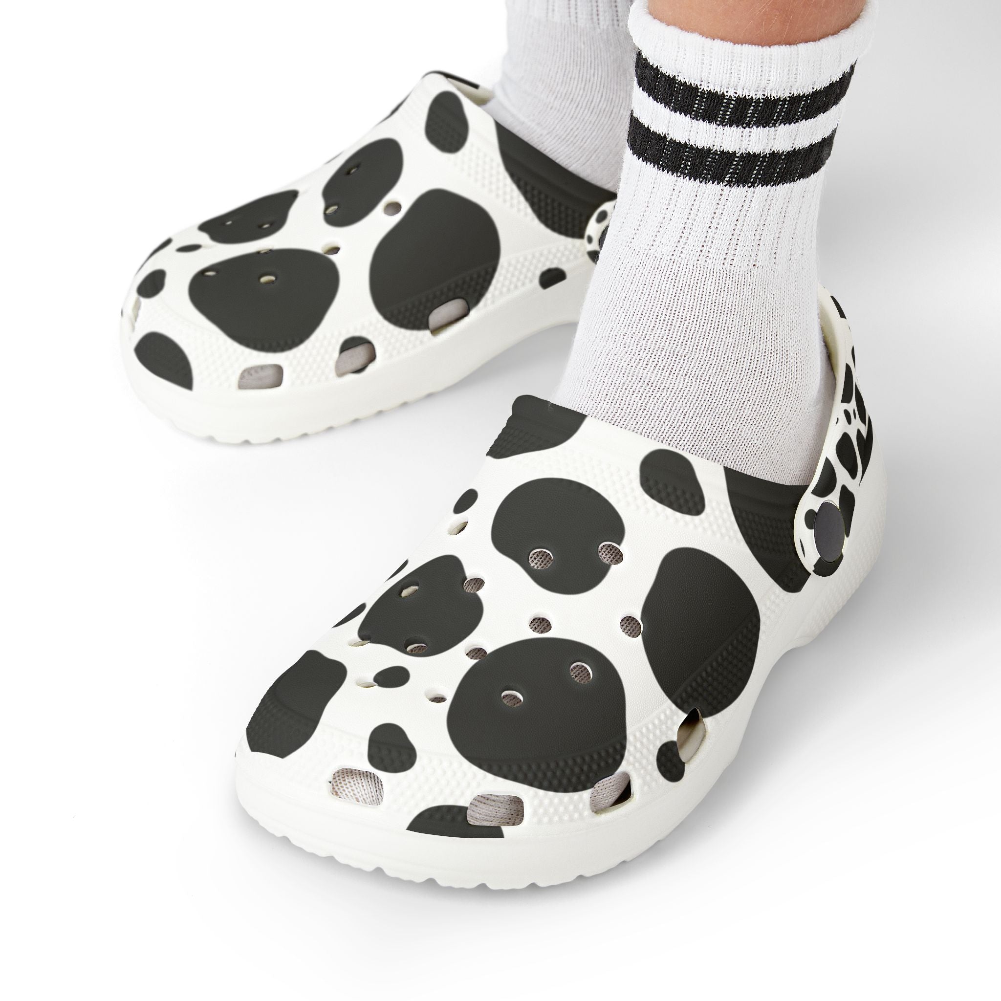 Kids Spotted Foam Clogs – Lightweight Slip-On Sandals