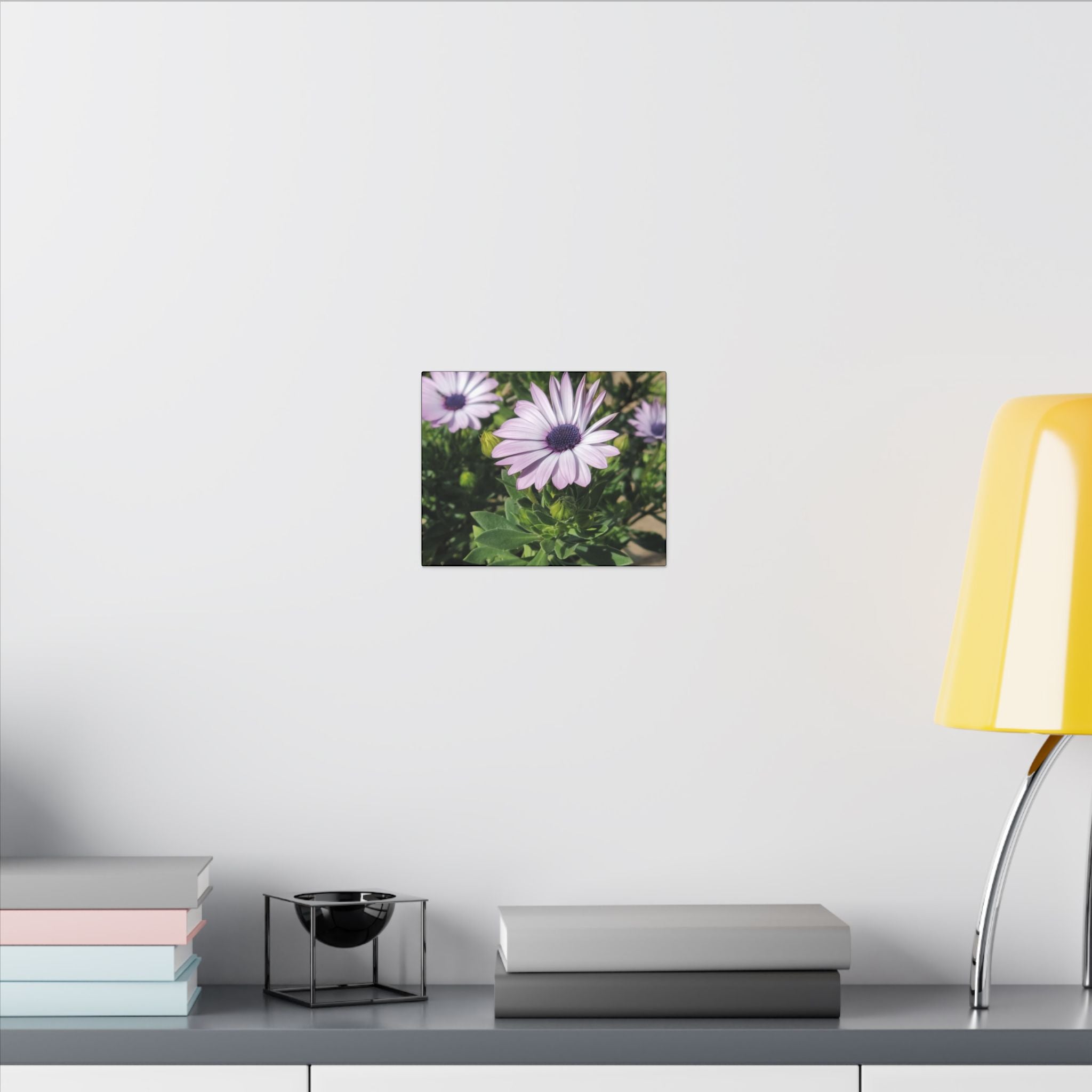 Unframed Purple Daisy Floral Canvas Print