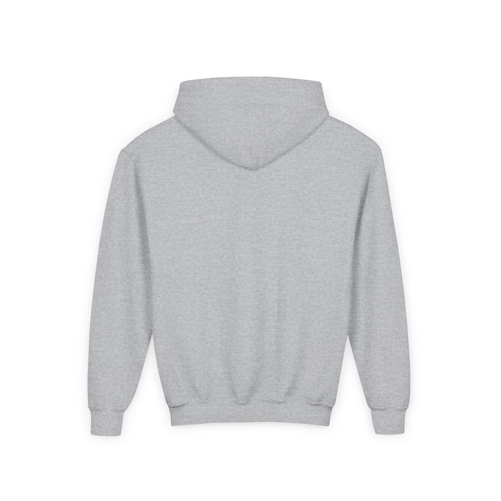 Sudadera con capucha para jóvenes — Sudadera ecológica con símbolo floral de reciclaje "Reduce Reutiliza Recicla"