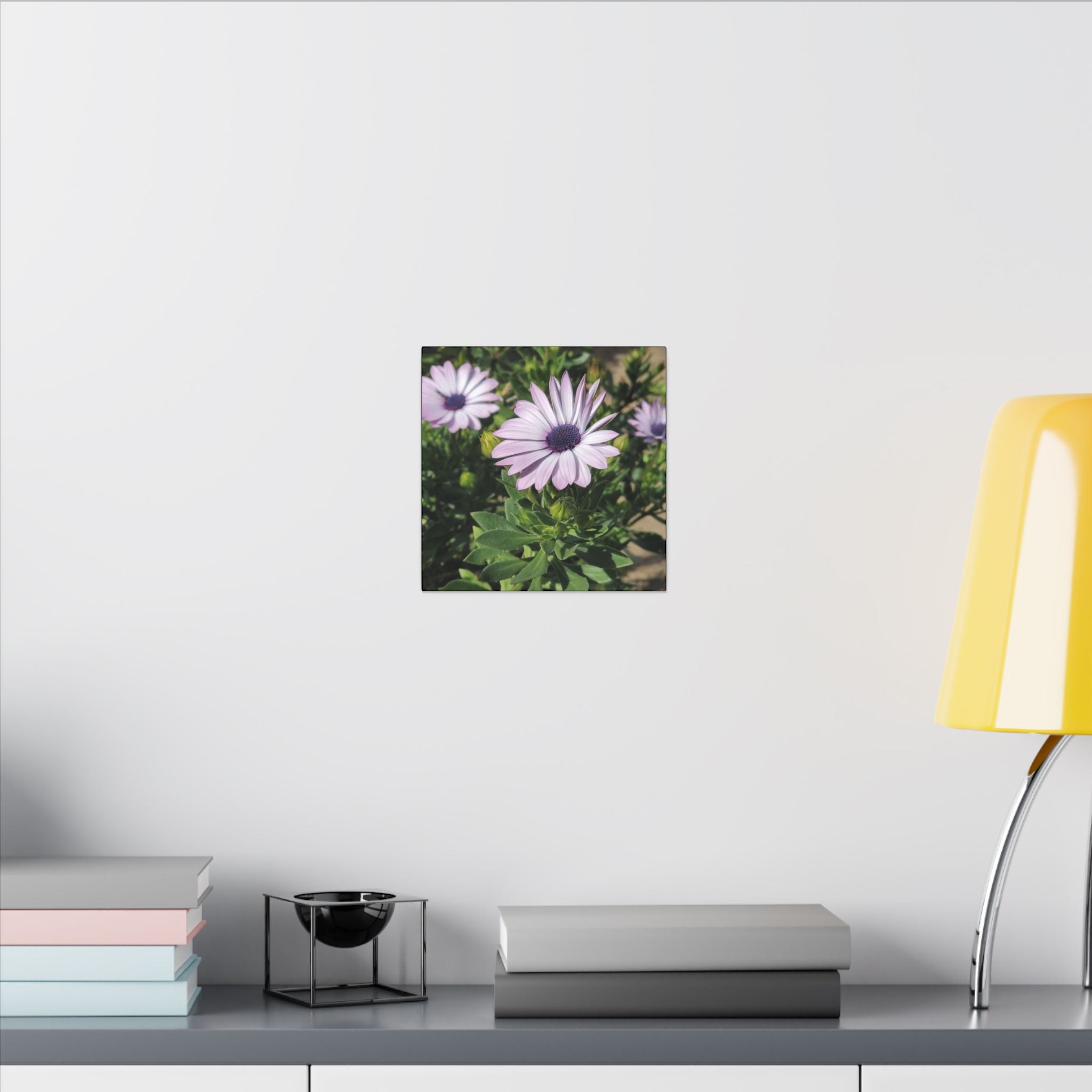 Unframed Purple Daisy Floral Canvas Print