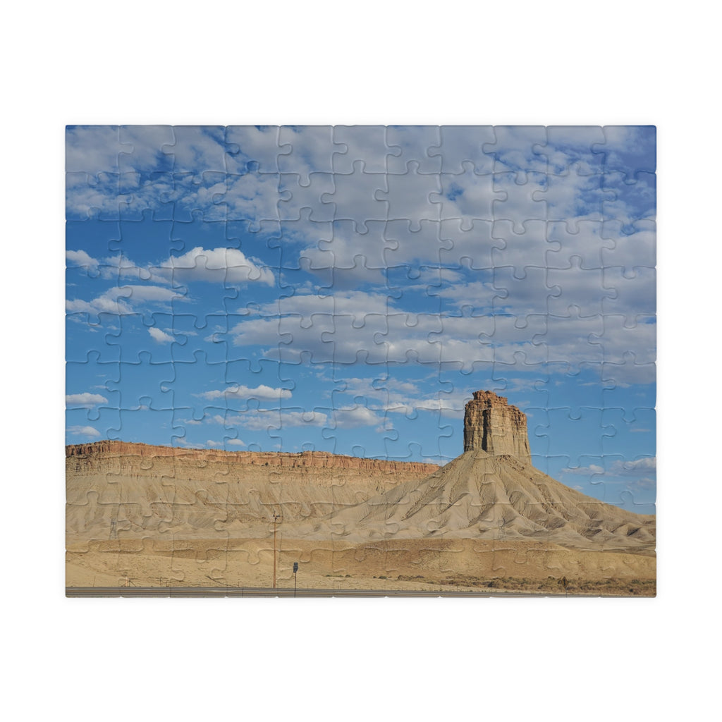 Desert Butte Landscape Puzzle 110-1014 Piece | Scenic Sky and Rock Formation Puzzle