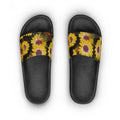 Sunflower Slide Sandals — Floral Women's Pool & Casual Slides