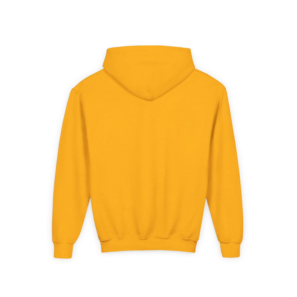Sudadera con capucha para jóvenes — Sudadera ecológica con símbolo floral de reciclaje "Reduce Reutiliza Recicla"
