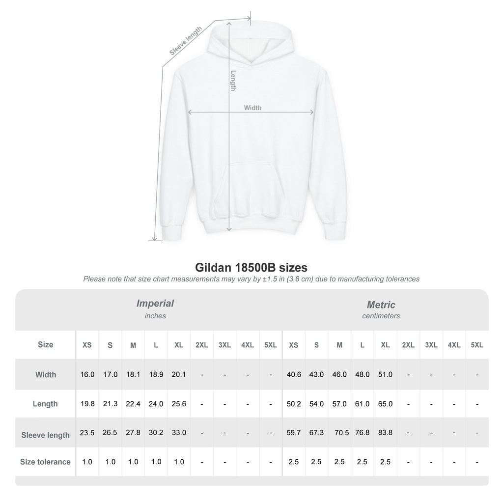 Sudadera con capucha para jóvenes — Sudadera ecológica con símbolo floral de reciclaje "Reduce Reutiliza Recicla"