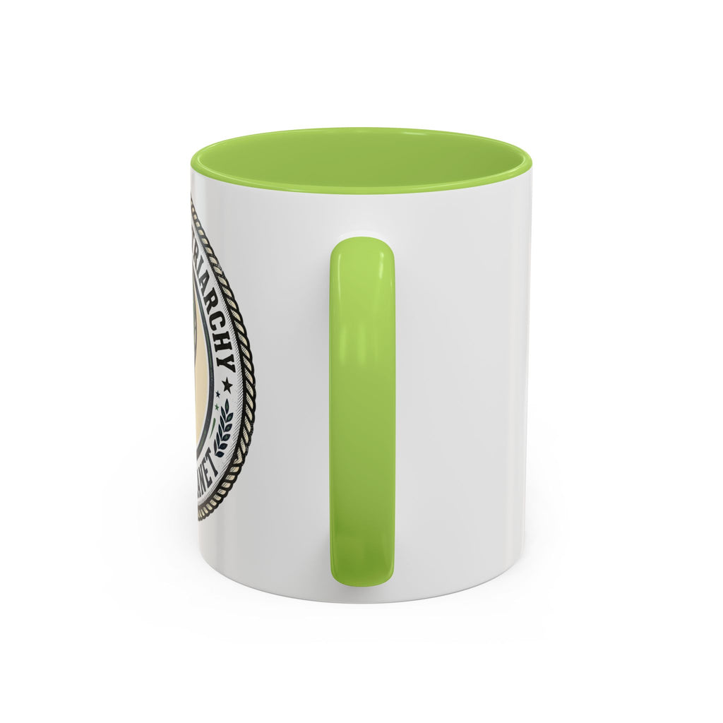 Destroy the Patriarchy Not the Planet Coffee Mug – Feminist Eco Justice Accent Mug (11/15oz)