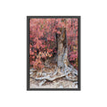 Autumn Tree Roots Poster with Wooden Frame | Fall Forest Wall Art