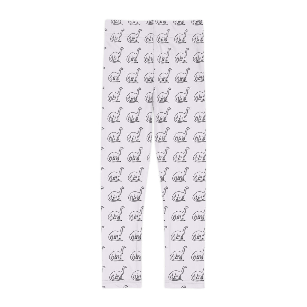 Leggings estampados de dinosaurios para niños — Bonito patrón de dinosaurios en toda la prenda