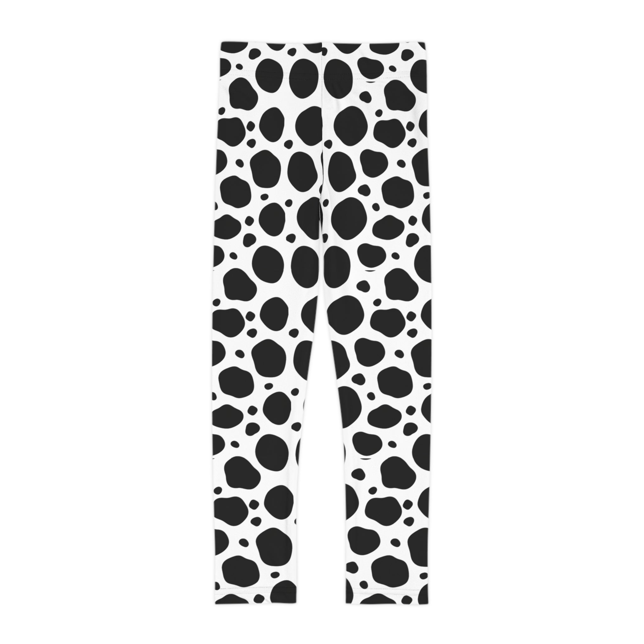 Mallas infantiles con estampado de vaca en blanco y negro | Estampado animal