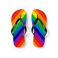 Rainbow Pride Flip Flops