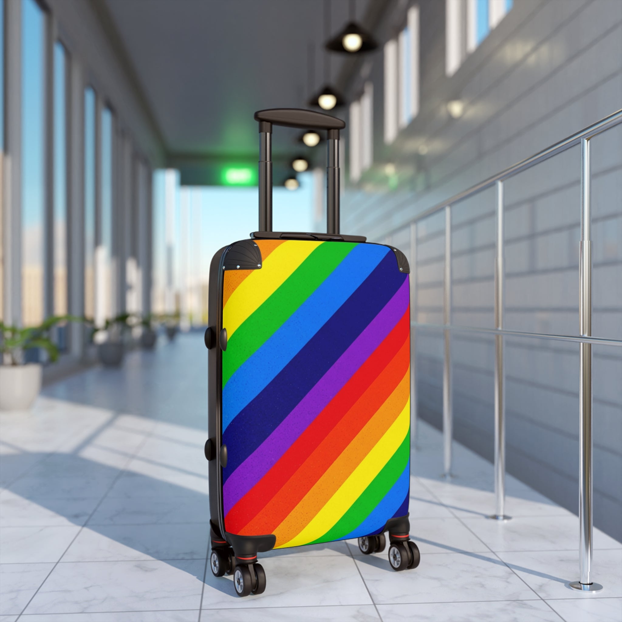 Rainbow Carry-On Suitcase