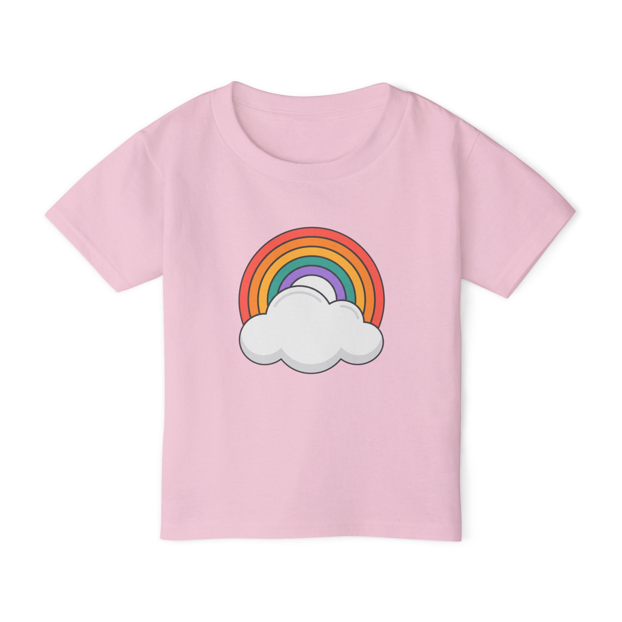 Rainbow Cloud Toddler T-shirt | Kids Rainbow Shirt, Cute Cloud Top