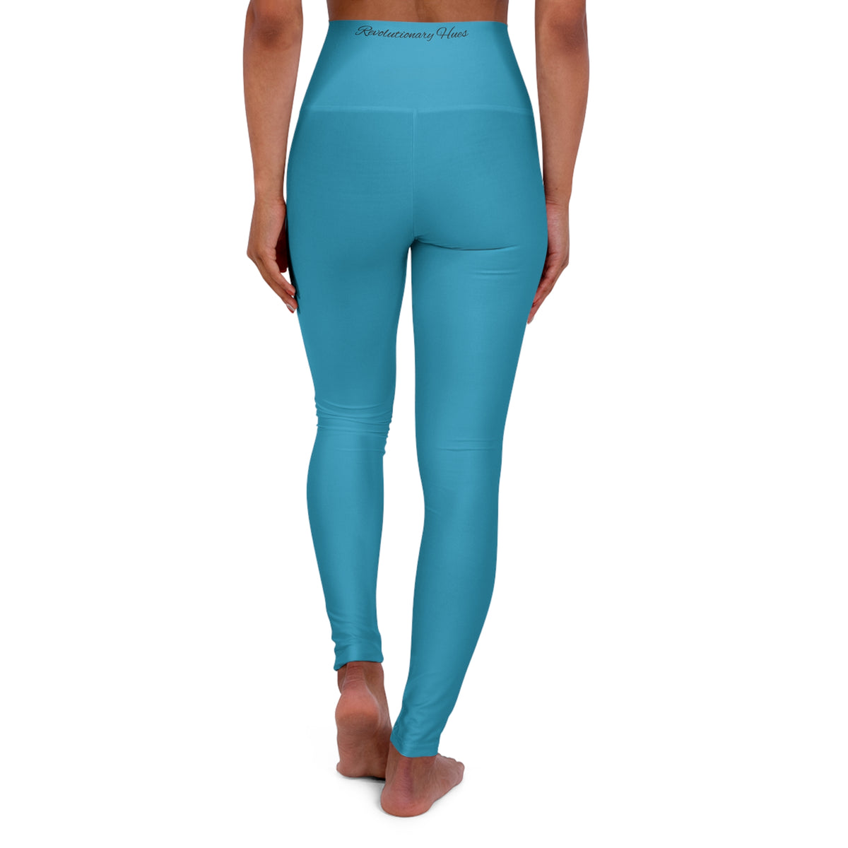 Revolutionary Blue High-Waisted Leggings (XS-2XL)