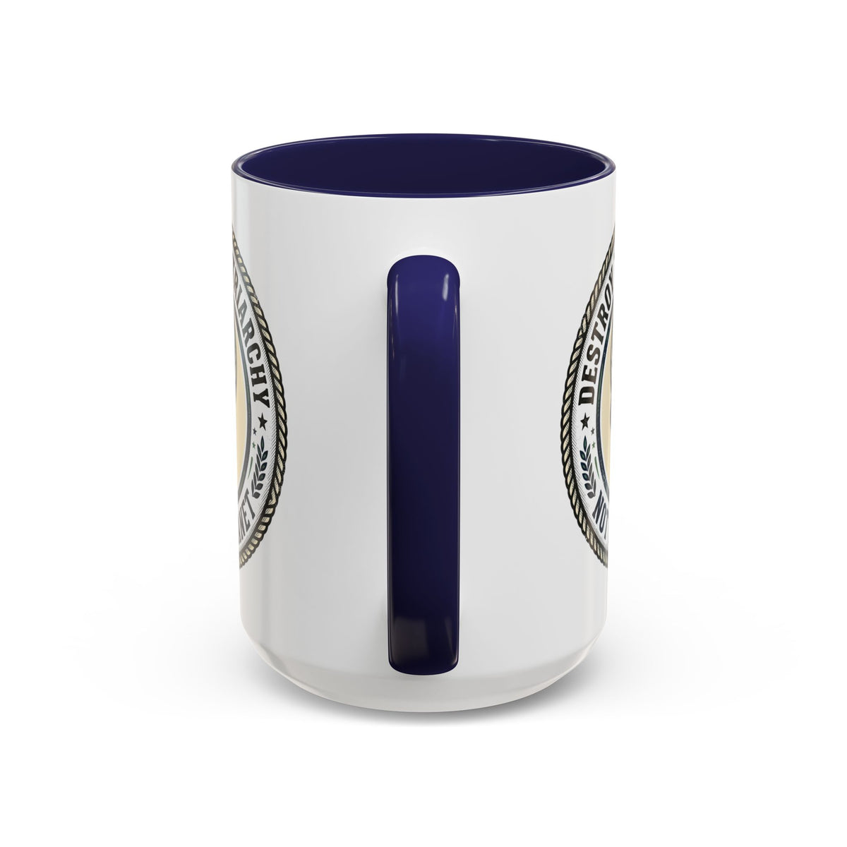 Destroy the Patriarchy Not the Planet Coffee Mug – Feminist Eco Justice Accent Mug (11/15oz)