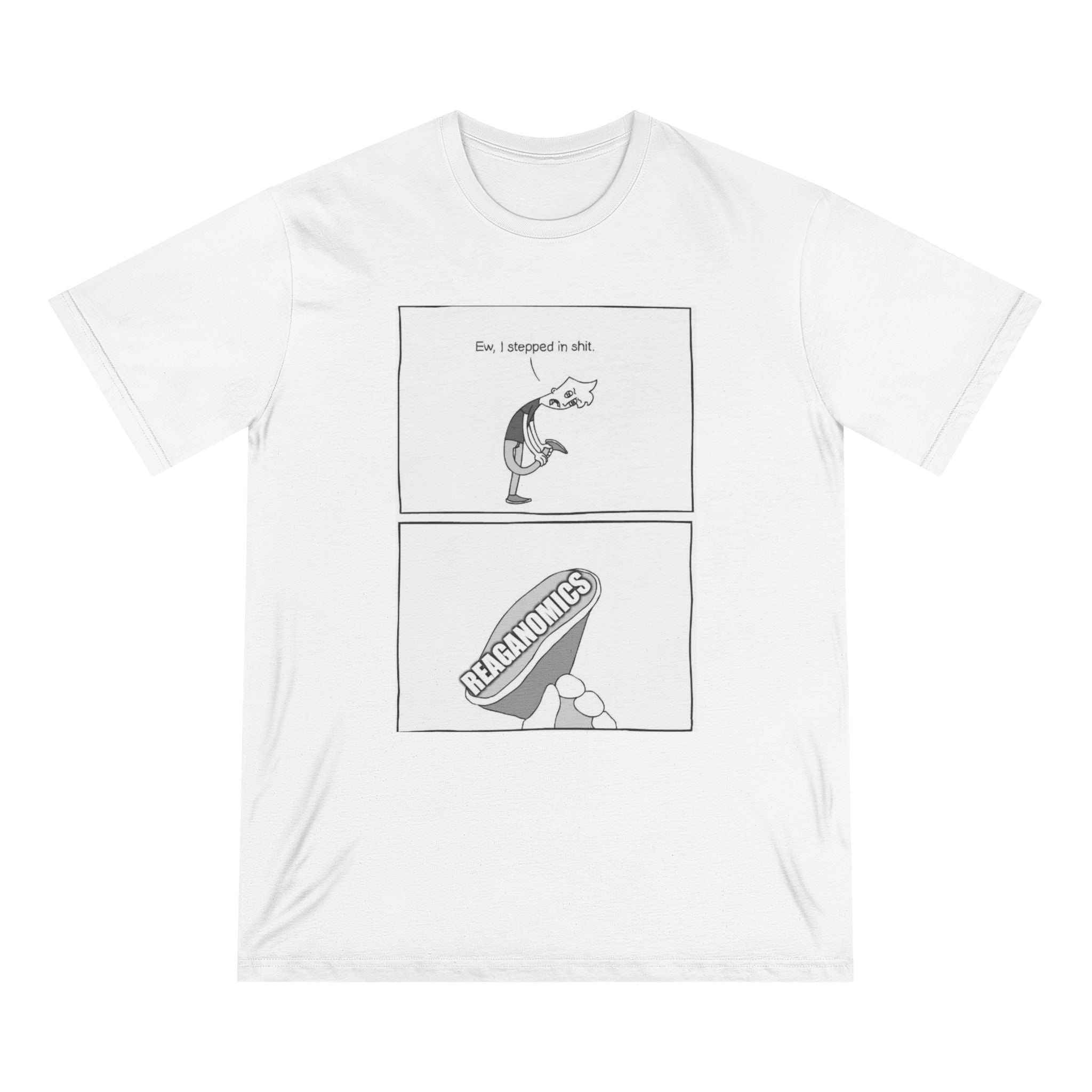 Comic Panel T-Shirt — Reaganomics Graphic Tee
