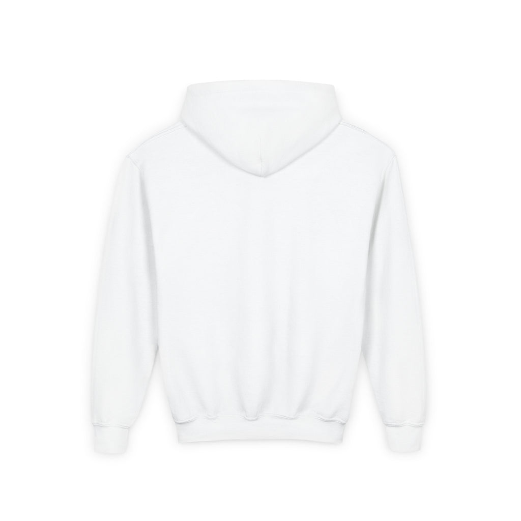 Sudadera con capucha para jóvenes — Sudadera ecológica con símbolo floral de reciclaje "Reduce Reutiliza Recicla"