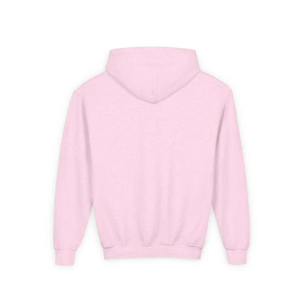 Sudadera con capucha para jóvenes — Sudadera ecológica con símbolo floral de reciclaje "Reduce Reutiliza Recicla"