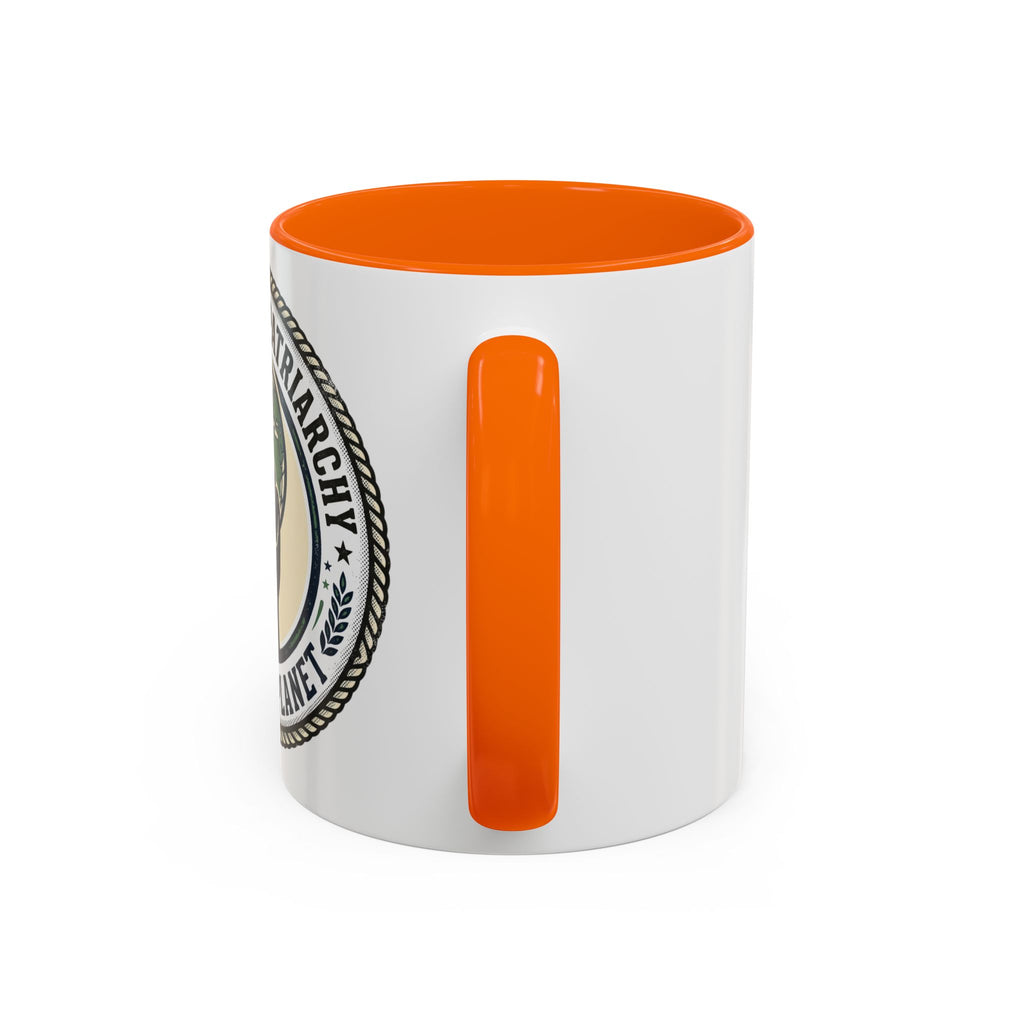 Destroy the Patriarchy Not the Planet Coffee Mug – Feminist Eco Justice Accent Mug (11/15oz)