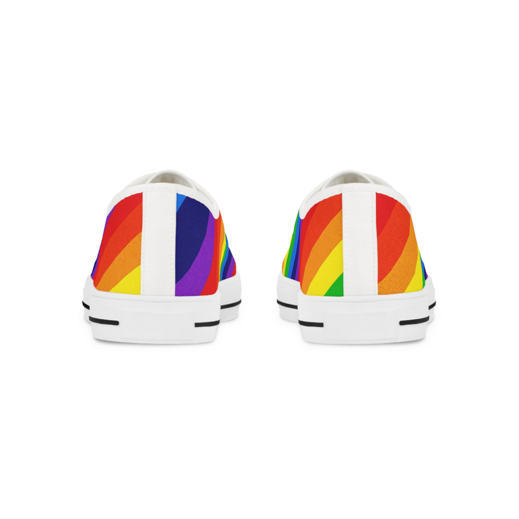 Rainbow Pride Low Top Sneakers