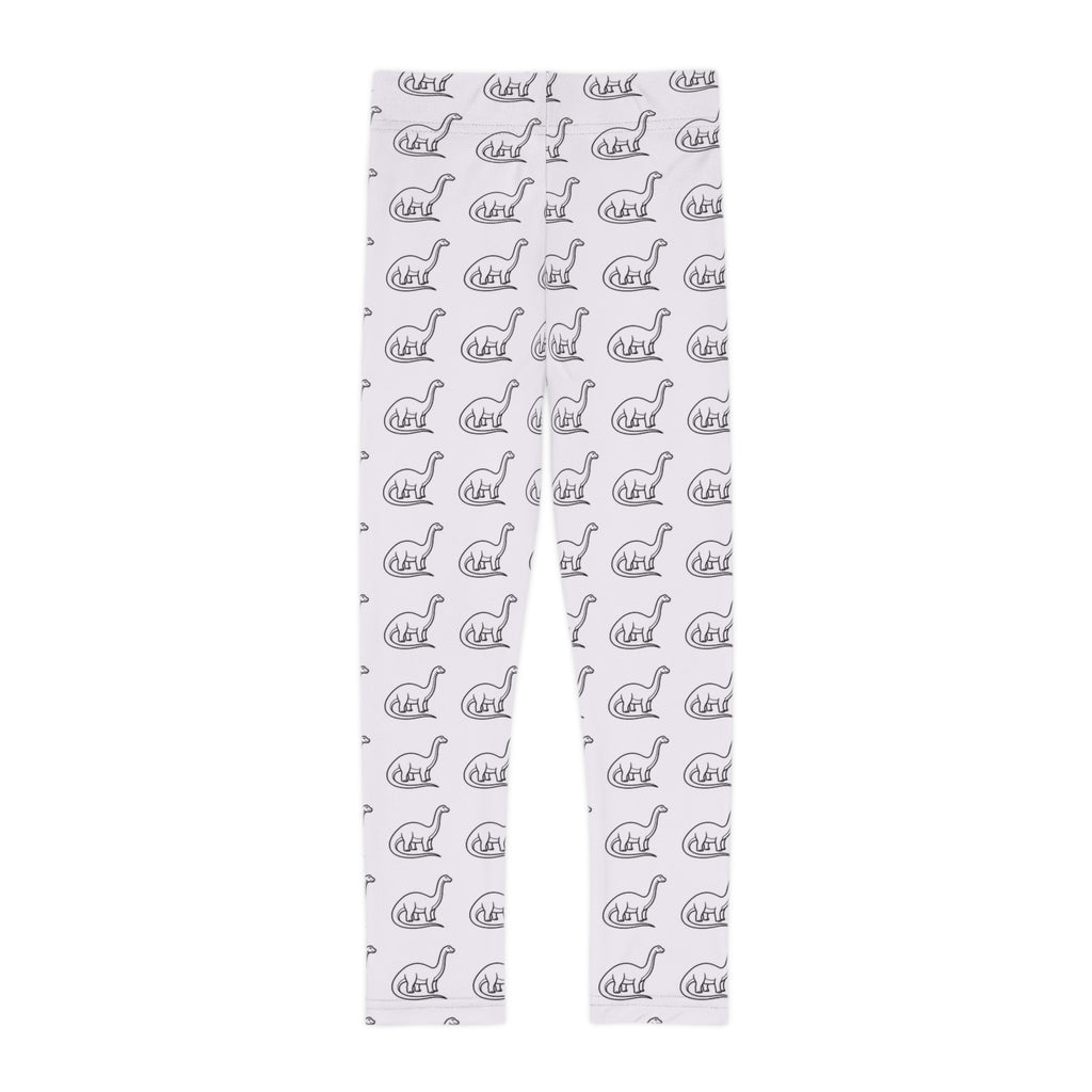Leggings estampados de dinosaurios para niños — Bonito patrón de dinosaurios en toda la prenda