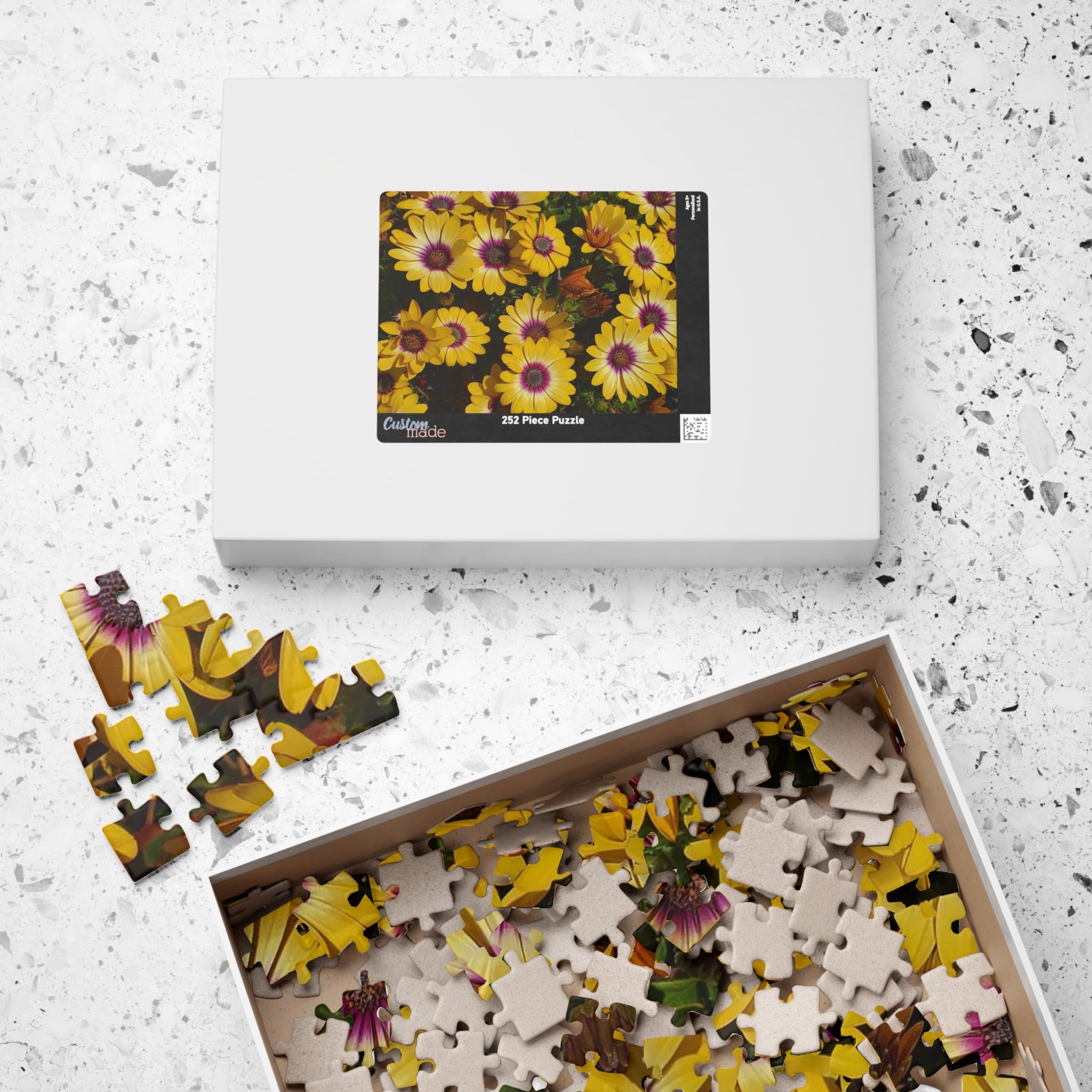 Rompecabezas Margarita Amarilla | Rompecabezas Floral