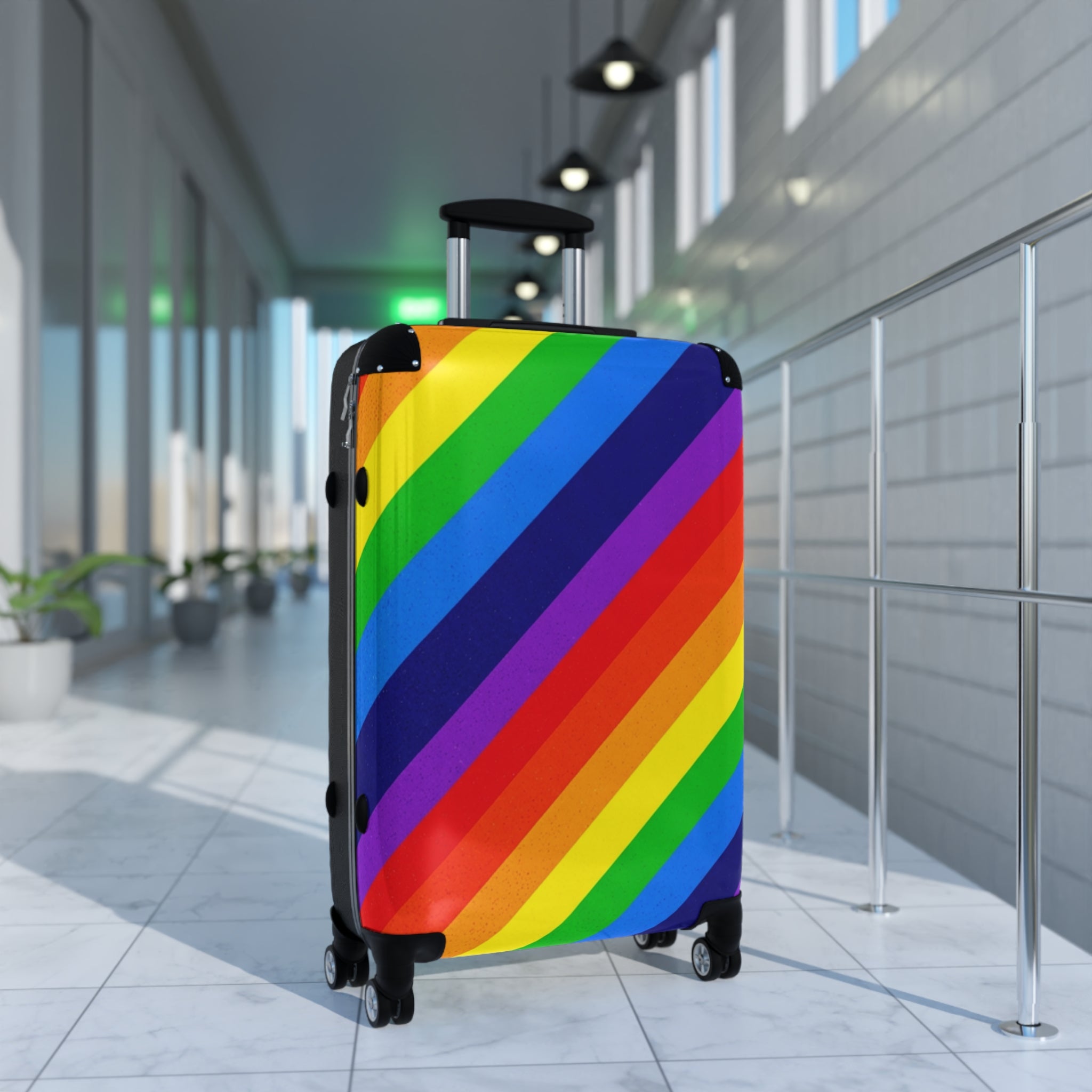 Rainbow Carry-On Suitcase
