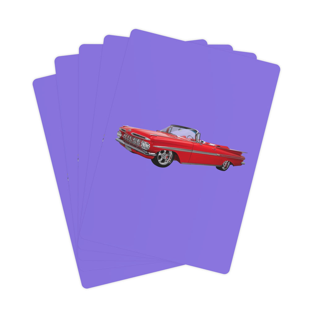 Purple Impala Playing Cards