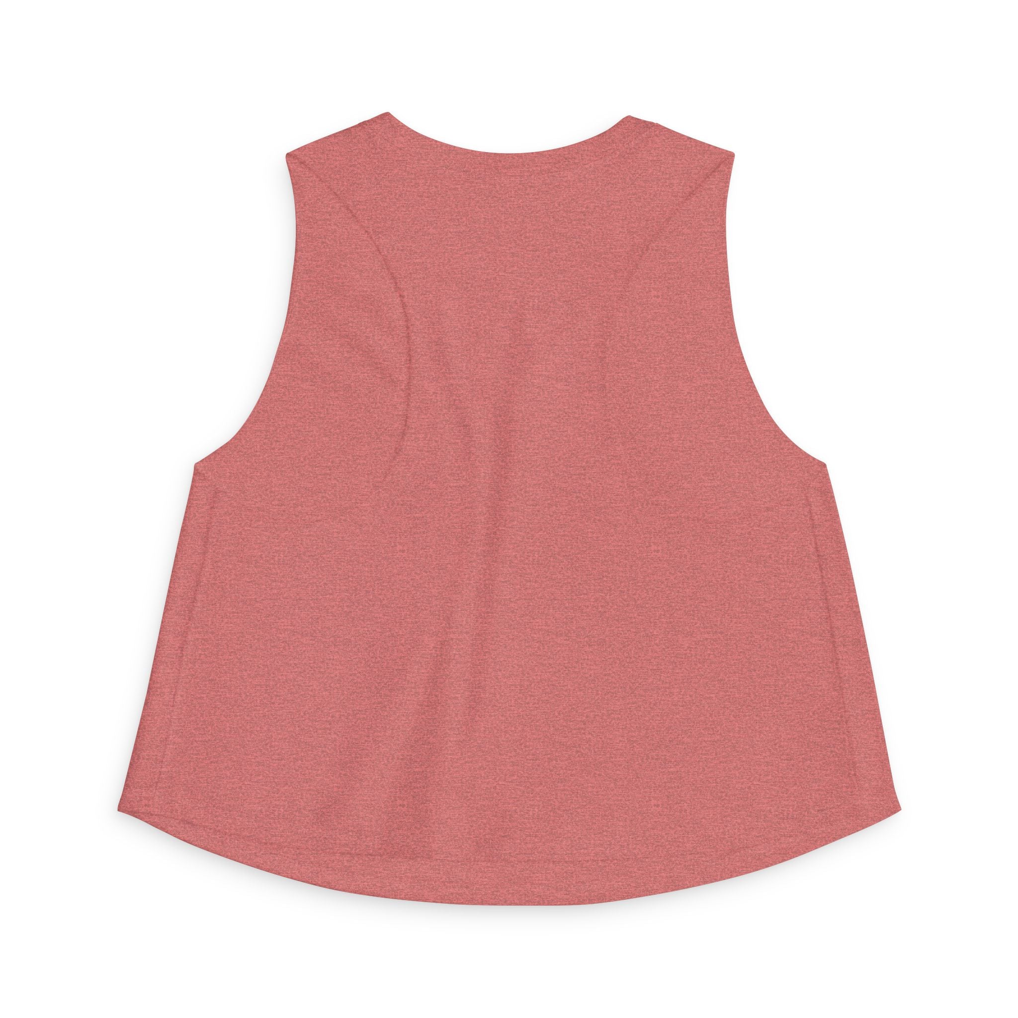 Top Corto Floral Ecológico — Camiseta Corta sin Mangas de Mujer "Reduce, Reutiliza, Recicla"