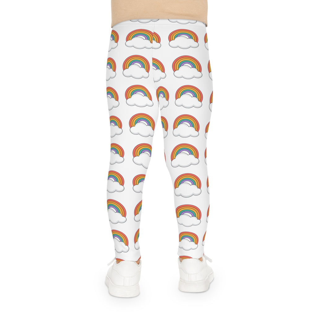 Mallas de nube arcoíris para niños — Ropa deportiva infantil con estampado completo