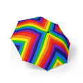 Rainbow Foldable Umbrella — Semi‑Automatic Compact Travel Umbrella