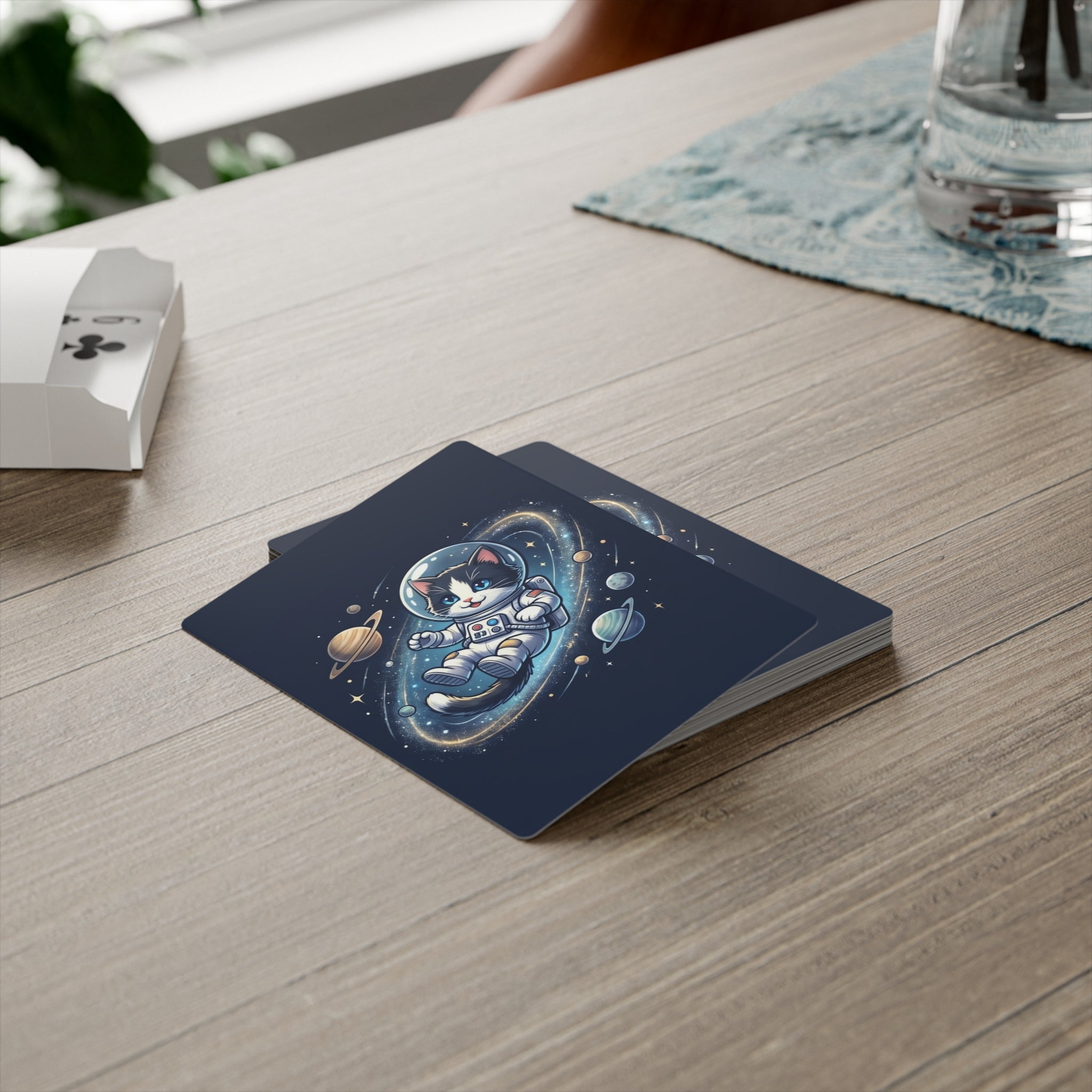 Space Cat Playing Cards