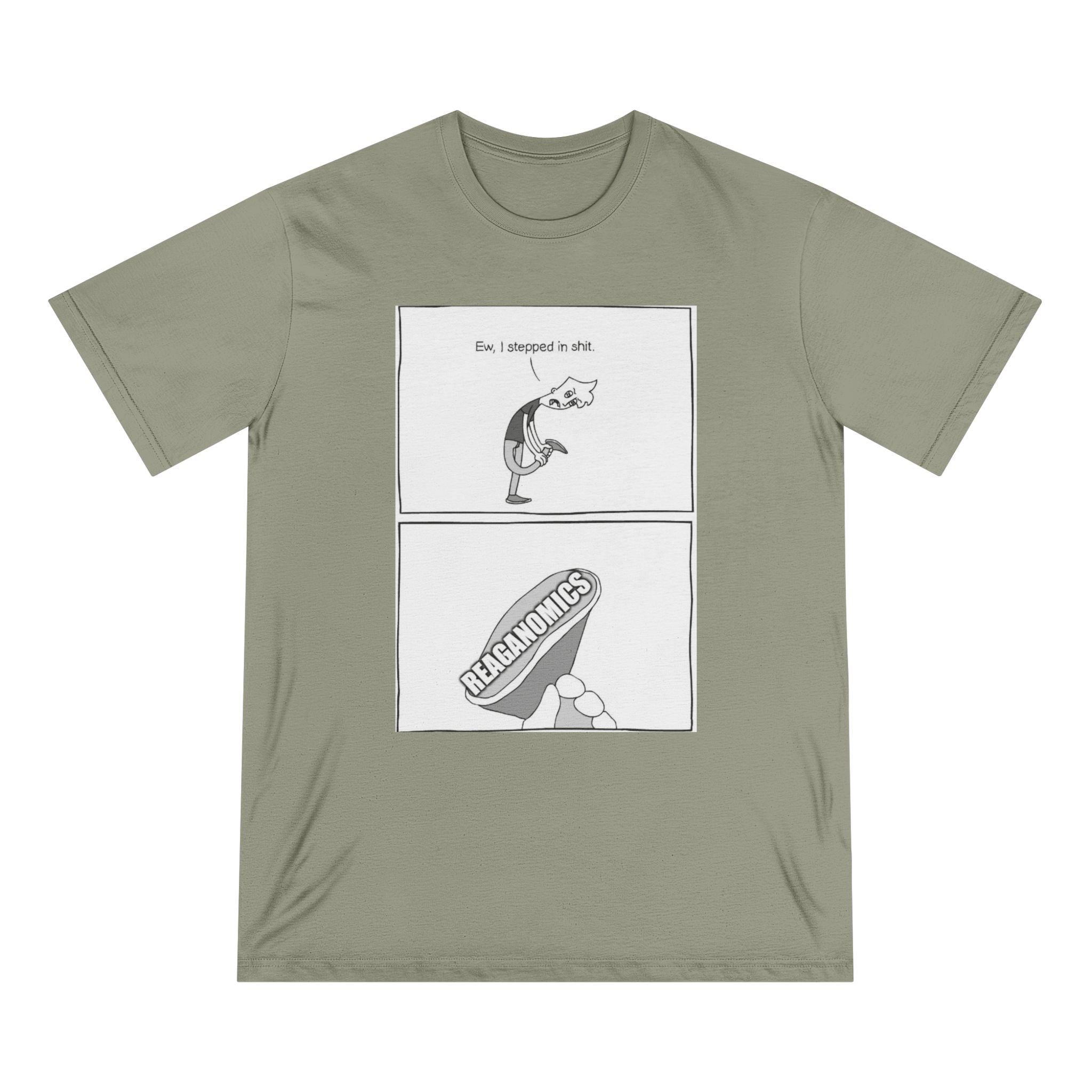 Comic Panel T-Shirt — Reaganomics Graphic Tee