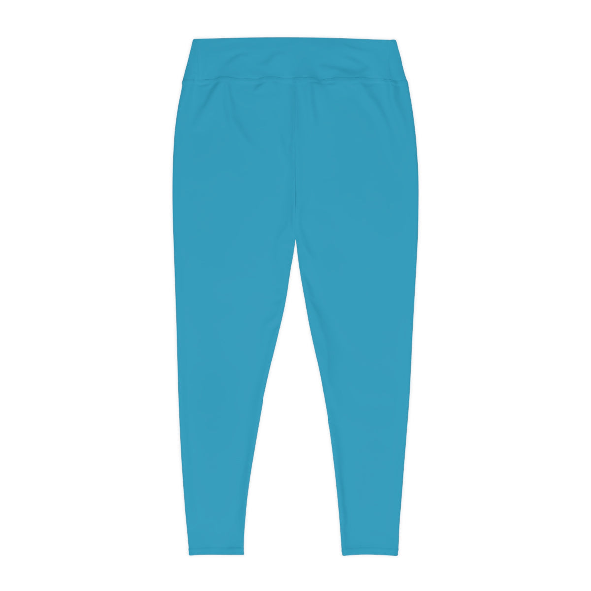 Plus Size Teal High-Waist Leggings